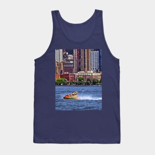 Liberty State Park - Jet Skiing in Morris Canal Basin Tank Top